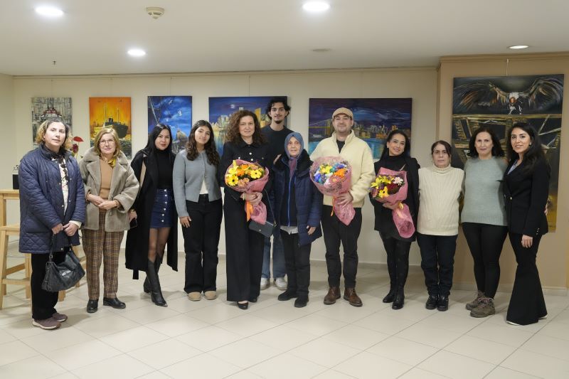 ‘Tesadüf 3' Resim Sergisi Kartal'da Açıldı