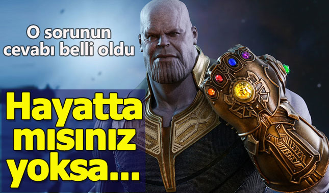 Thanos'un sizi öldürüp öldürmediğini öğrenebilirsiniz (site - adres)