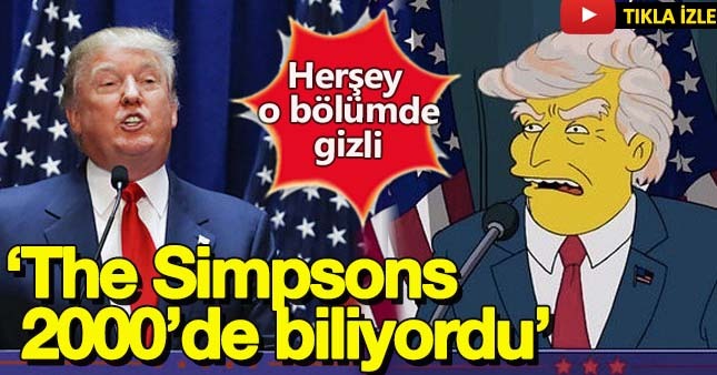 The Simpsons, Trump'ın Başkan olacağını biliyor muydu?