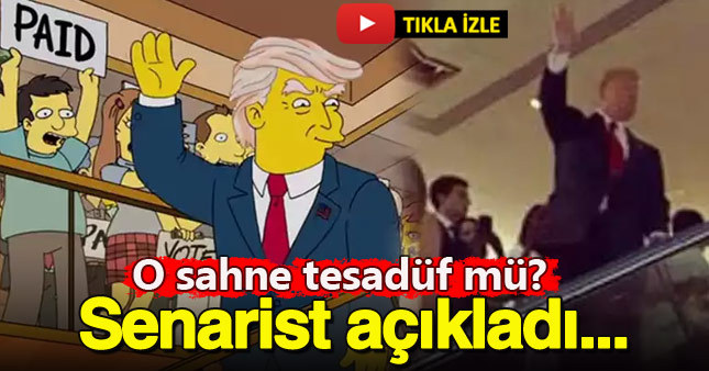 The Simpsons'ın senaristinden Trump açıklaması