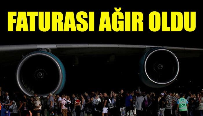Thomas Cook'un İngiltere'ye faturası ağır oldu