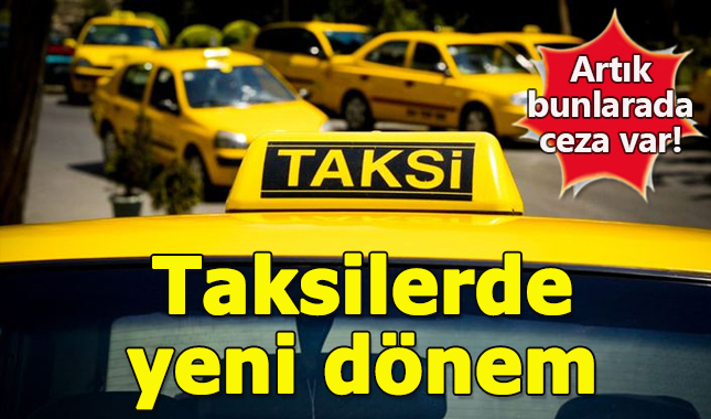 Ticari taksilerde yeni dönem! İstanbul Valisi açıkladı