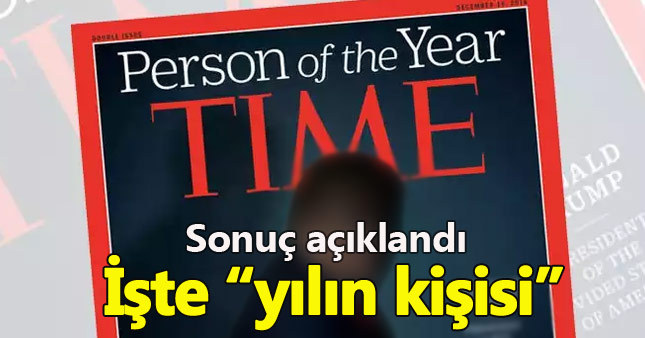 Time dergisi yılın kişisini belirledi