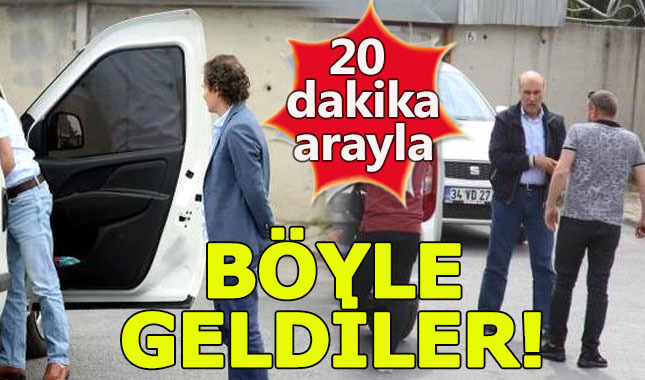 Topbaş'ın damadı Ömer Faruk Kavurmacı ve Hüseyin Çapkın cezaevine böyle getirildi