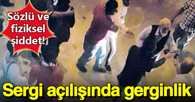Tophane'de yine sergi baskını