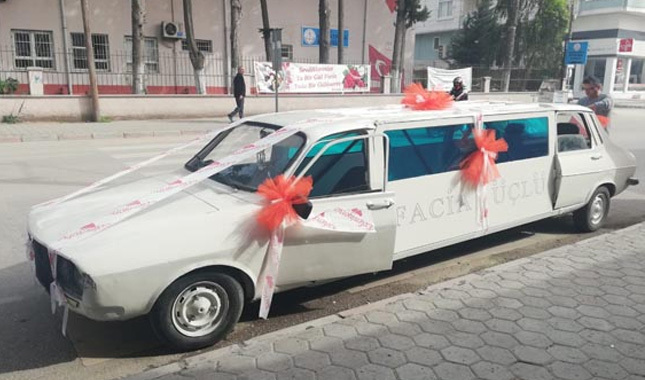 Toros'tan limuzin yaptılar