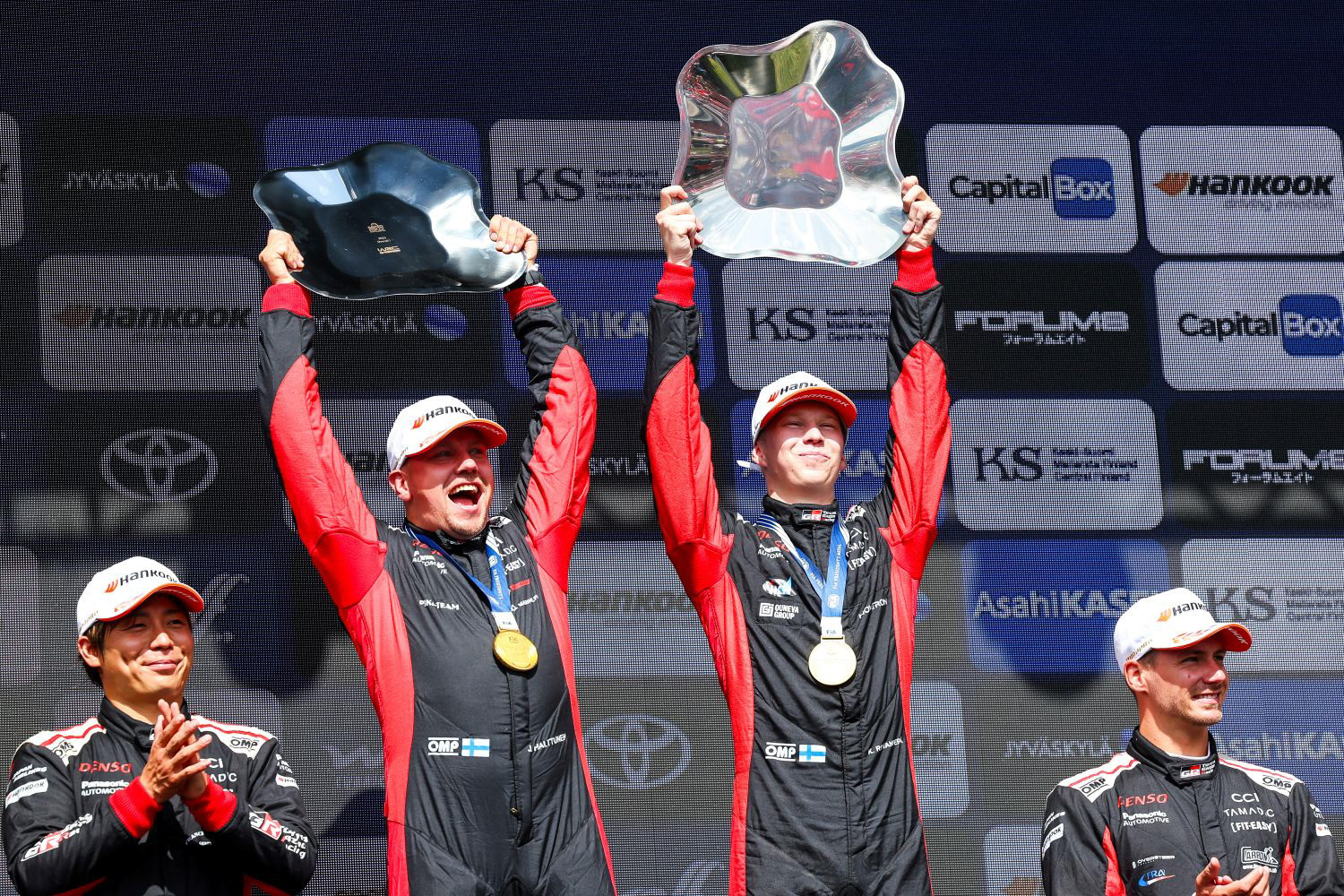 Toyota Finlandiya Rallisi'nde İlk 5 Sırayı Aldı
