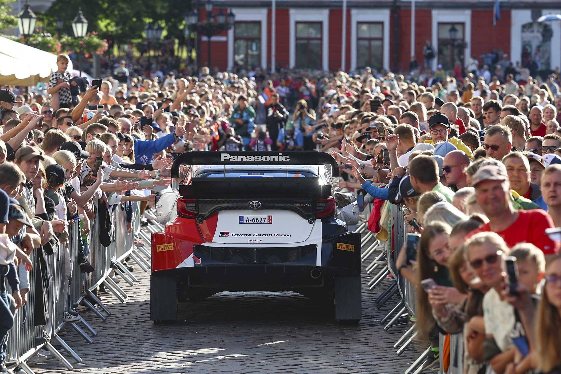 Toyota GAZOO Racing Estonya Rallisi'ni İlk İki Sırada Tamamladı