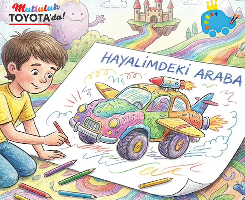 Toyota “Hayalimdeki Araba” Yarışmasıyla Çocuklar Geleceği Tasarlıyor
