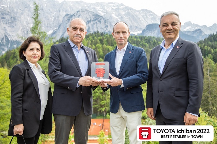 Toyota Ichiban Ödülü Mersin Toyota Plaza Boranlar'a layık görüldü