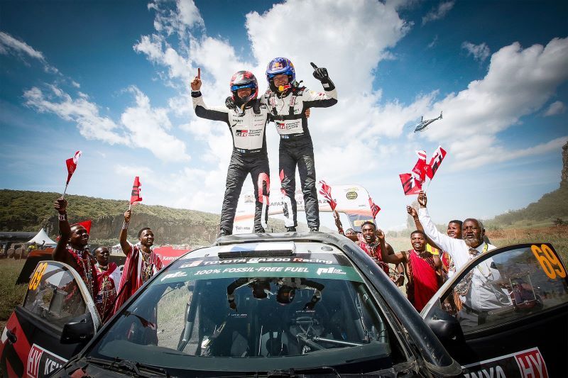 Toyota WRC'de Safari Rallisi'ni 4. Kez Üst Üste Kazandı