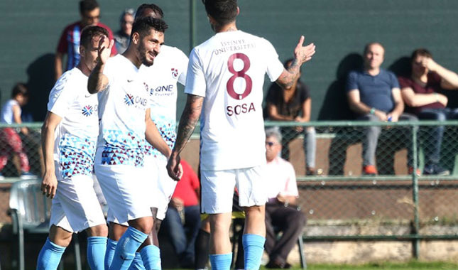 Trabzonspor - Naft Missan hazırlık maçı özeti ve golleri