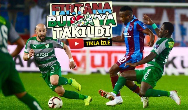 Trabzonspor 1-1 Bursaspor Maç Özeti Goller beinsports geniş özet