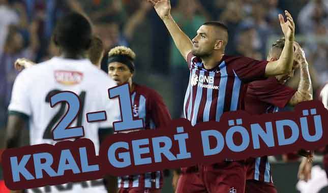 Trabzonspor 2 - 1 Konyaspor MAÇIN ÖZETİ VE GOLLERİ