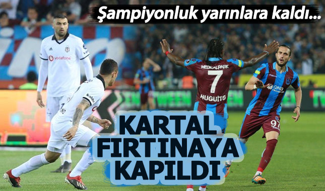 Trabzonspor 2-1 Beşiktaş maç özeti izle