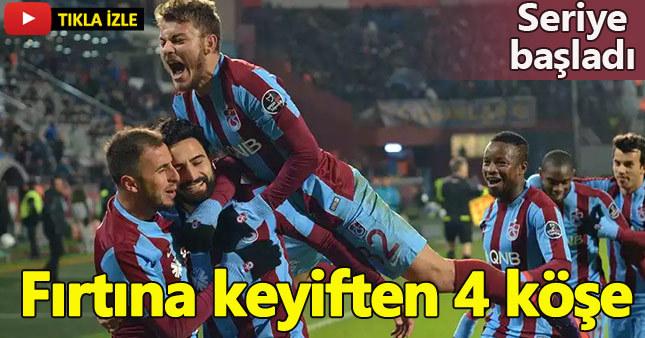 Trabzonspor 4-1 Adanaspor (Maç Özeti)