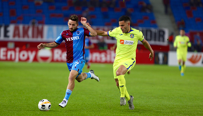 Trabzonspor evinde Getafe'ye mağlup oldu