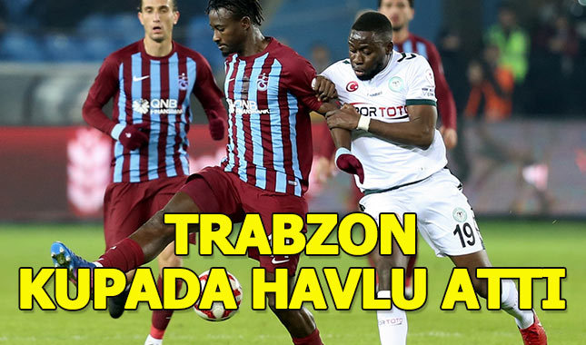 Trabzonspor kupaya veda etti 1-1 Trabzonspor-Atiker Konyaspor kupa maçı özet görüntüleri