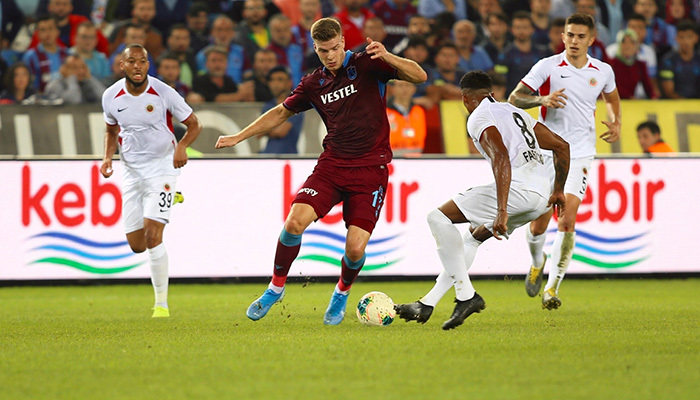 Trabzonspor öne geçti ama kazanamadı