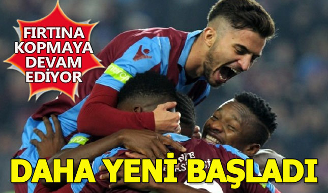 Trabzonspor, rakiplerinin korkulu rüyası haline geldi