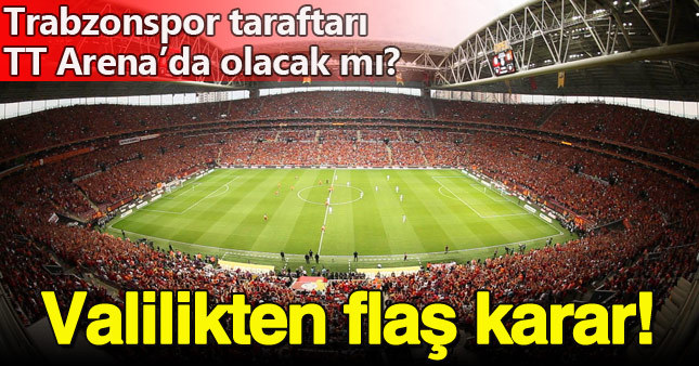 Trabzonspor taraftarlarına TT Arena izni çıktı