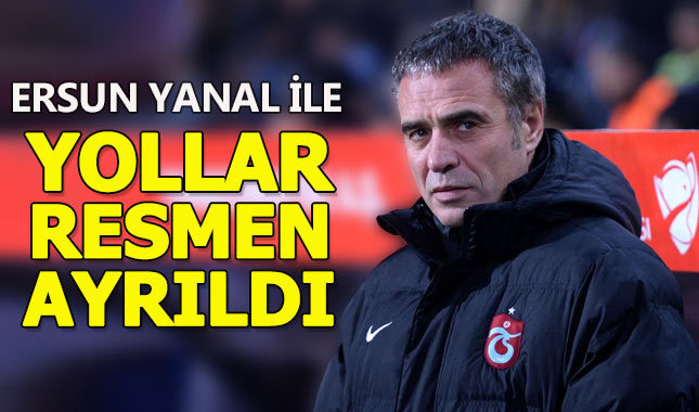 Trabzonspor'da Ersun Yanal dönemi resmen bitti