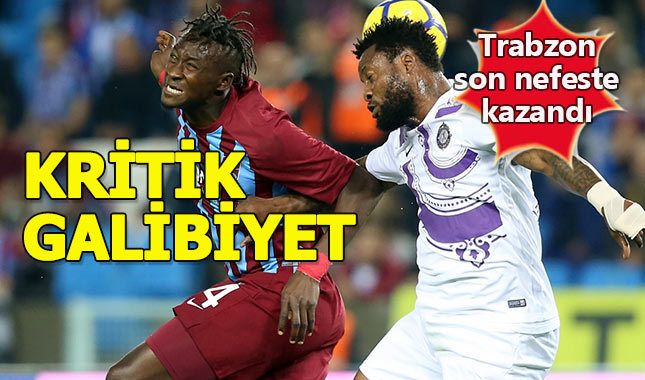Trabzonspor'da son dakikada kazandı (Trabzonspor 4-3 Osmanlıspor)