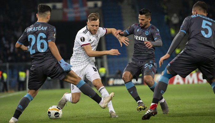 Trabzonspor'dan Avrupa'ya hüzünlü veda