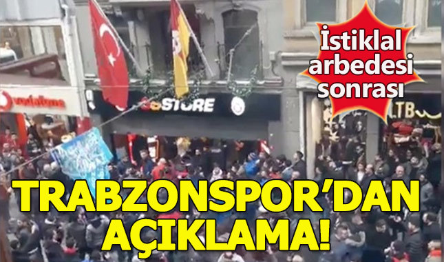 Trabzonspor'dan Galatasaray'a özür mesajı
