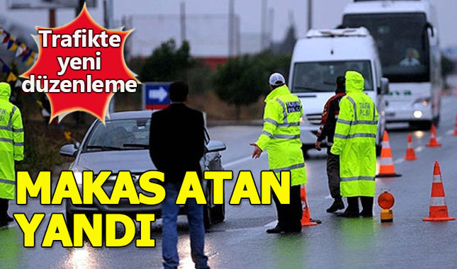 Trafikte makas atanlar yandı ağır cezalar geliyor
