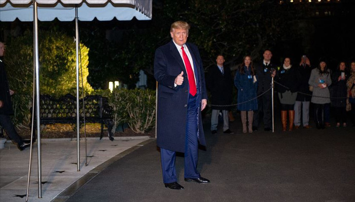 Trump Dünya Ekonomik Forumu için Davos'ta