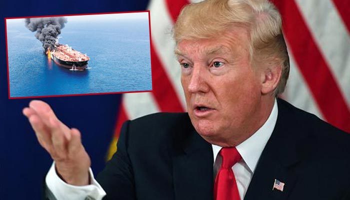Trump: Petrol tankerlerine İran saldırdı