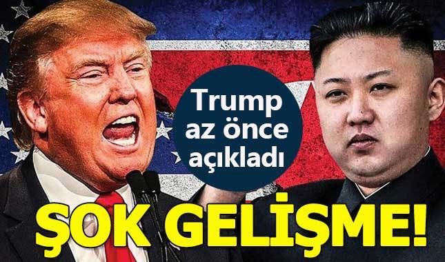 Trump ve Kim arasındaki tarihi görüşme iptal oldu