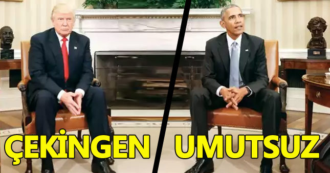 Trump ve Obama'nın beden dili analiz edildi