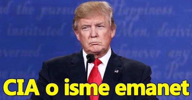 Trump CIA'i o isme emanet etti