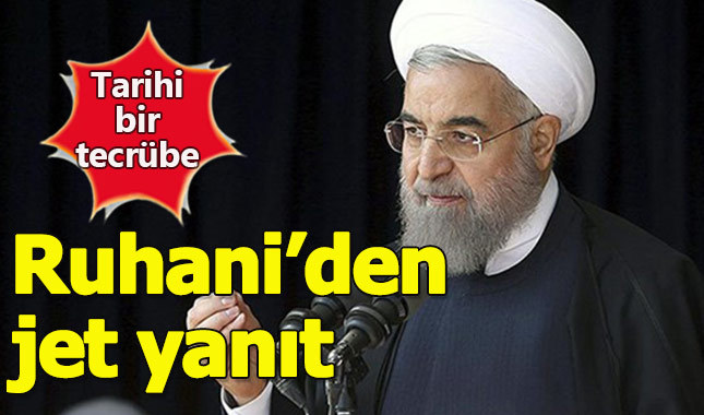 Trump'in iptal kararına Ruhani'den ilk yanıt