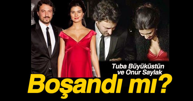 Tuba Büyüküstün ve Onur Saylak boşandı mı?