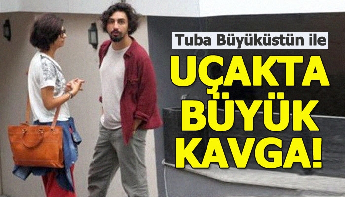 Tuba Büyüküstün ve Umut Evirgen'in uçak kavgası