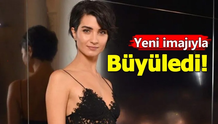 Tuba Büyüküstün'ün yeni imaj yapması