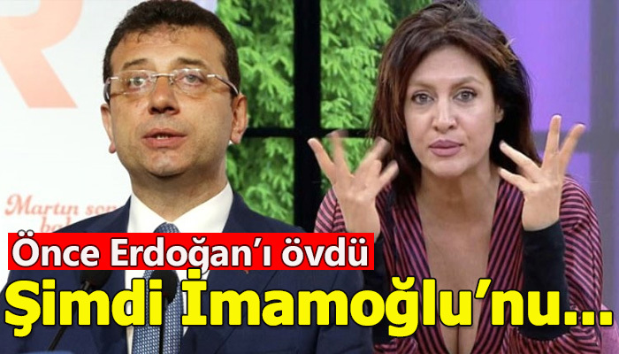 Tuğba Ekinci'nin Erdoğan'dan sonra İmamoğlu'nu paylaşması