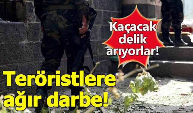 Tunceli'de teröristlere ağır darbe vuruldu