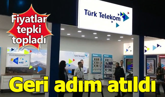 Türk Telekom, AKK'sız internet fiyatları duyurusunu tepki üzerine kaldırdı