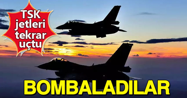 Türk jetleri IŞİD'i bombaladı