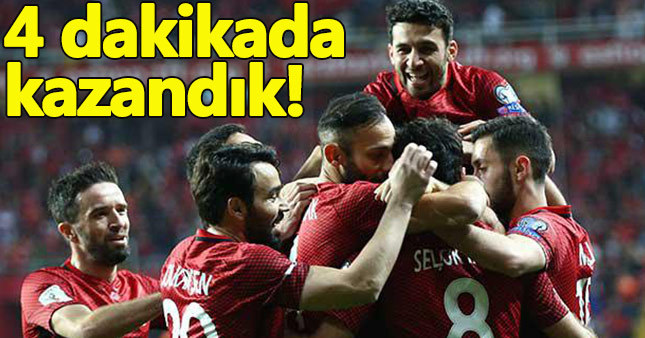 Türkiye 2 - 0 Finlandiya maç özeti golleri dünya kupası elemeleri puan durumu