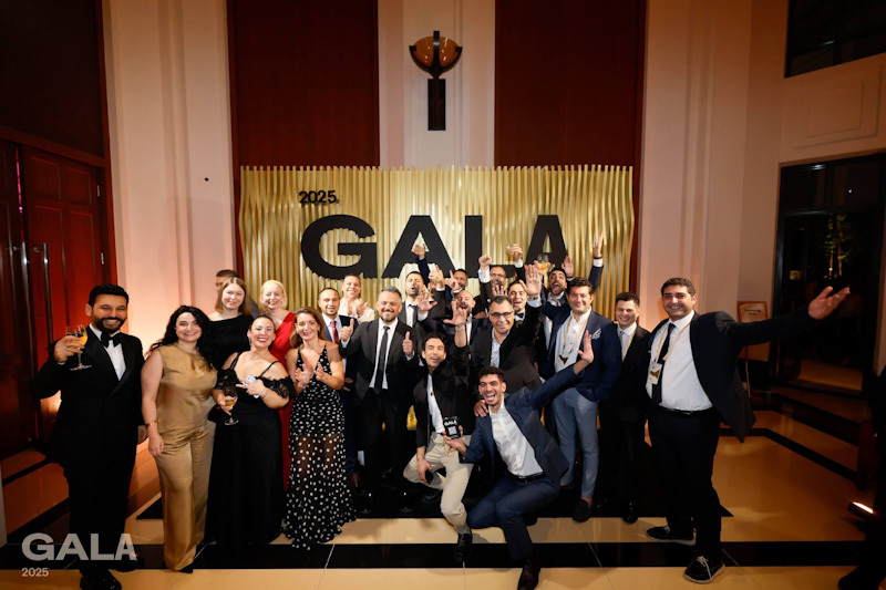 Türkiye, 2025 GALA Global Ajans Liderlik Ödülleri'nde en fazla ajansın ödül kazanan ülke