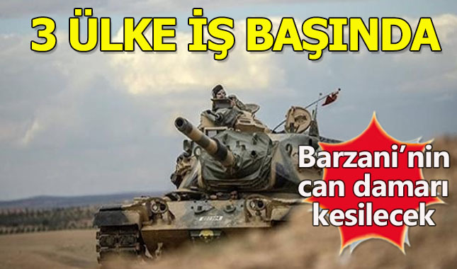 Türkiye, İran ve Irak'tan Barzani'ye ekonomik savaş