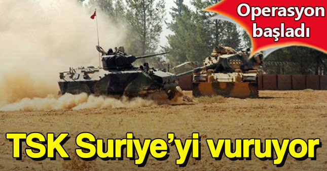 Türkiye Suriye'ye hava operasyonu başlattı