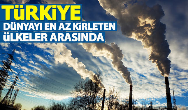 Türkiye, dünyayı en az kirleten ülkeler arasında