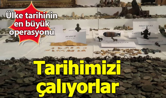 Türkiye tarihinin en büyük tarihi eser operasyonu