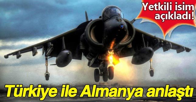 Türkiye ve Almanya üs konusunda anlaştı!